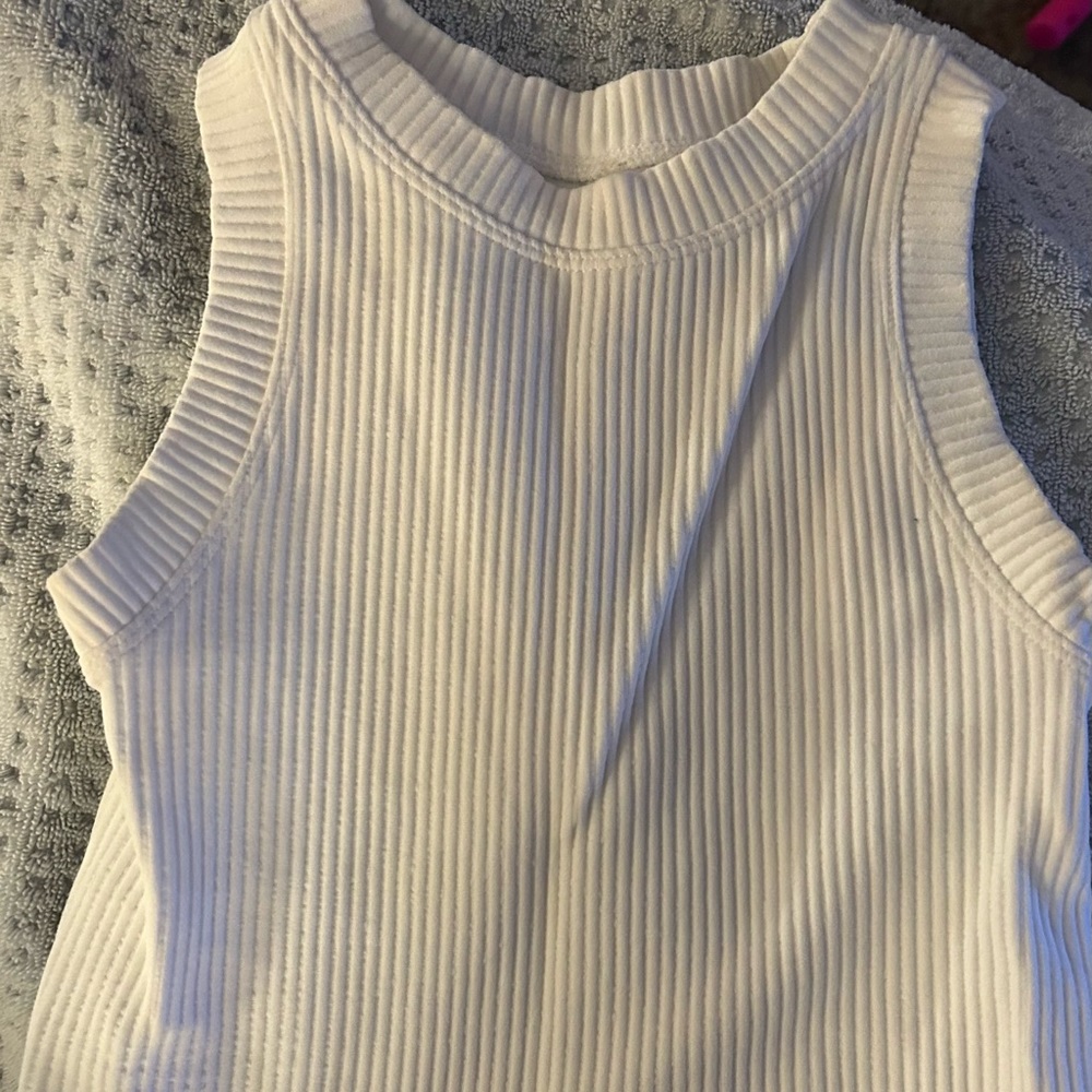 Ribbed tank top